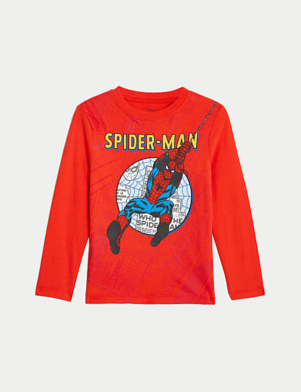 Pure Cotton Spider-Man&trade; Top (2-8 Yrs) - JE