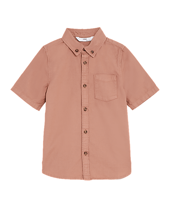 Pure Cotton Oxford Shirt (2-7 Yrs)