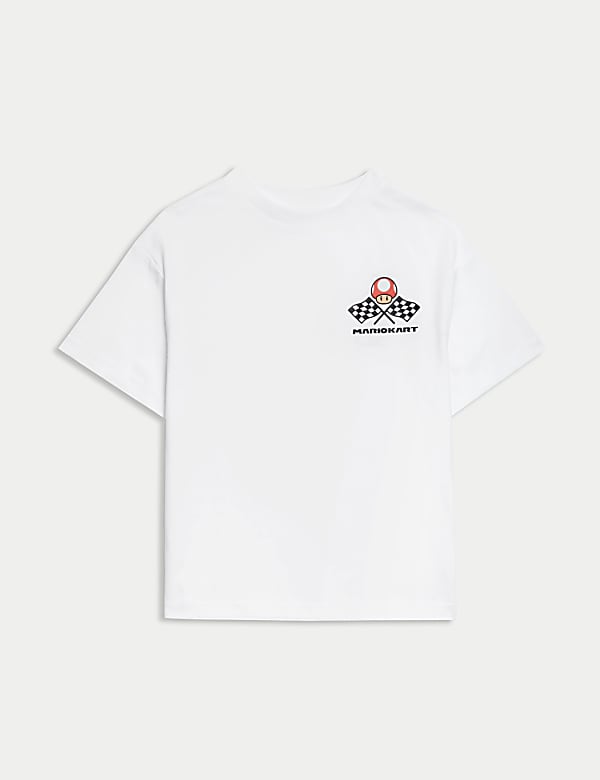 Pure Cotton Mario Kart™ T-Shirt (2-8 Yrs) - GR