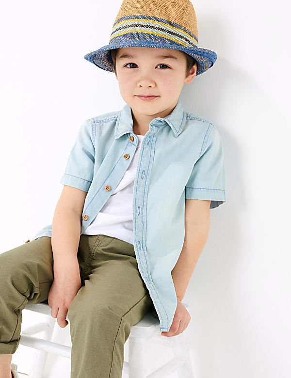 Pure Cotton Shirt (2-7 Yrs)