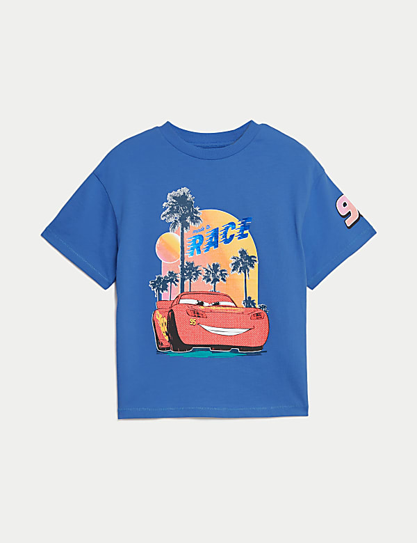 Puur katoenen Disney Cars™-T-shirt (2-8 jaar) - BE