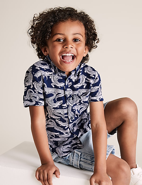 Crocodile Shirt (2-7 Yrs)