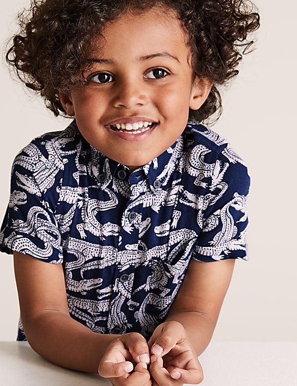 Crocodile Shirt (2-7 Yrs)