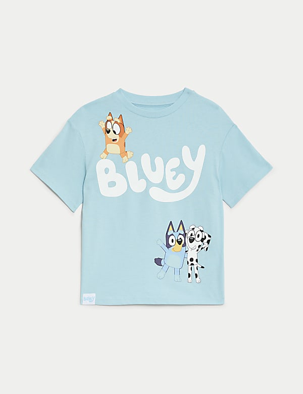 T-shirt 100&nbsp;% coton à motif Bluey (du 2 au 8&nbsp;ans) - LU