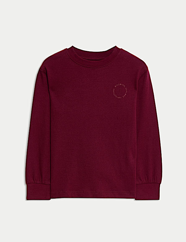 \nPure Cotton Long Sleeve T-shirt (2-8 Yrs) - NL