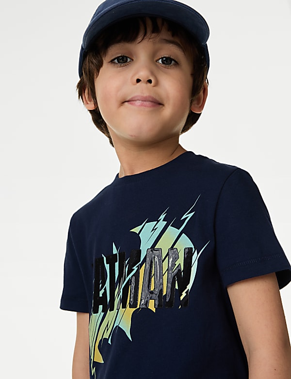 Pure Cotton Batman™ T-Shirt (2-8 Yrs)