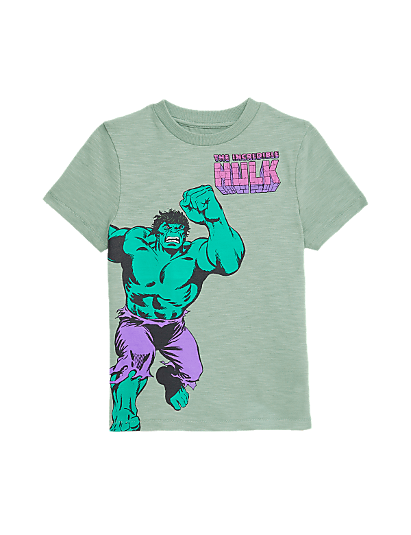 Pure Cotton The Incredible Hulk™ T-Shirt (2-8 Yrs)