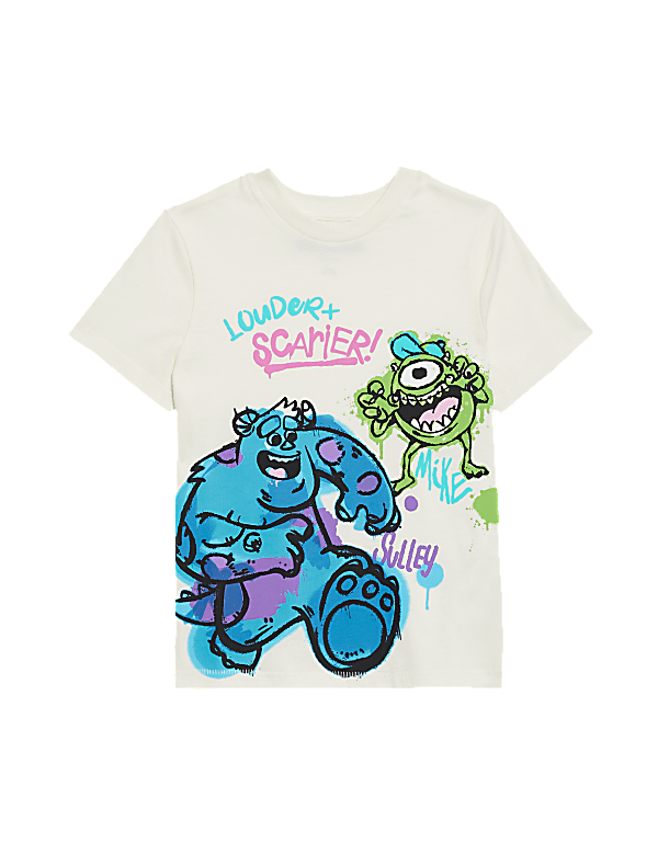 Pure Cotton Monsters Inc T-Shirt™ (2-8 Yrs)