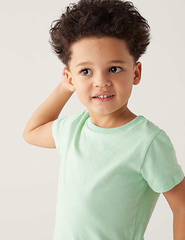 2pc Cotton Rich Shirt and T-Shirt