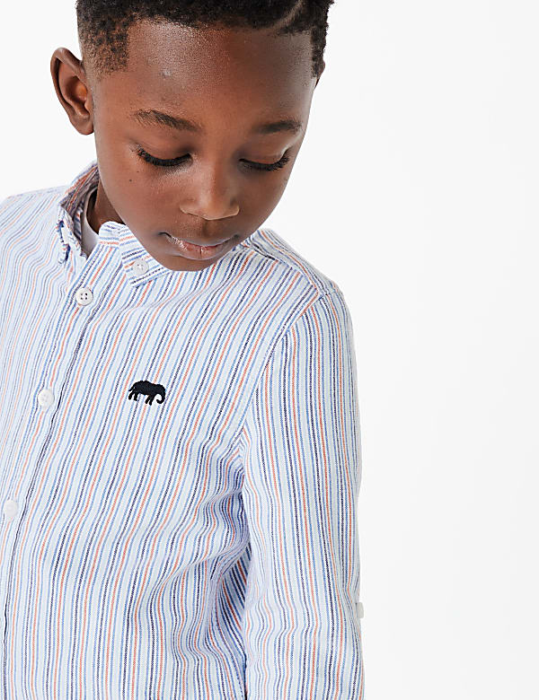 Cotton Striped Shirt (2-7 Years)