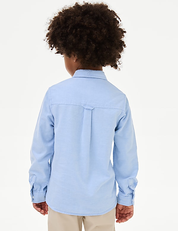 2pc Pure Cotton Oxford Shirt with Bow Tie (2-8 Yrs)