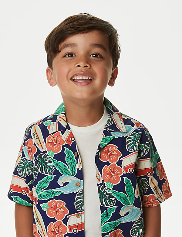 Pure Cotton Campervan Shirt