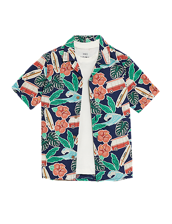 Pure Cotton Campervan Shirt