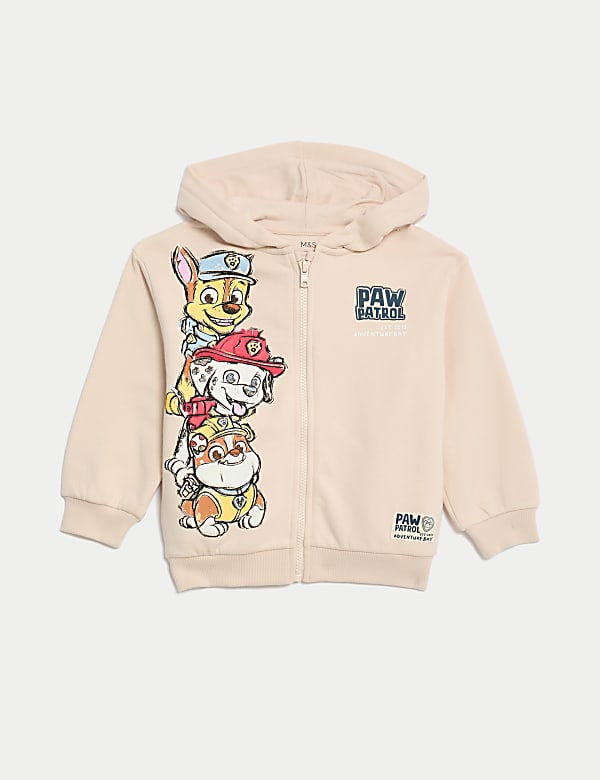 Cotton Rich PAW Patrol™ Zip Through Hoodie (2-8 Yrs) - FR