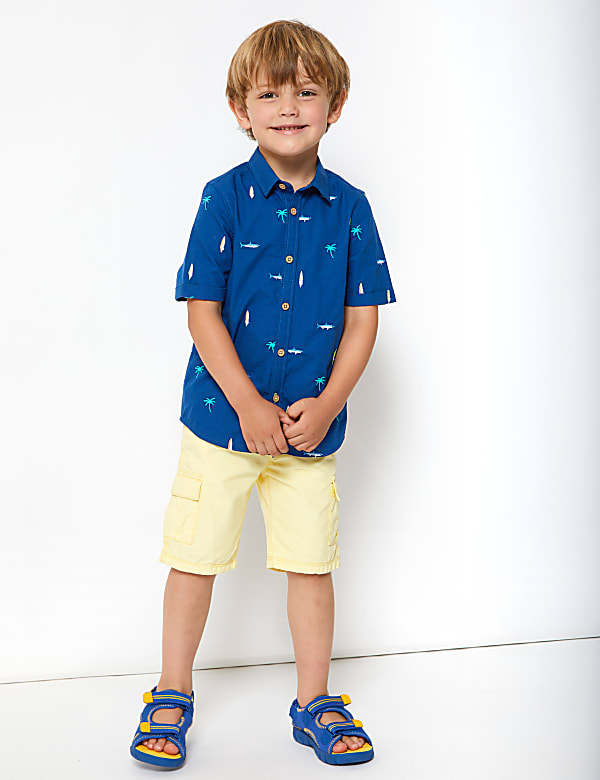 Pure Cotton Surfboard Shirt (2-7 Yrs)