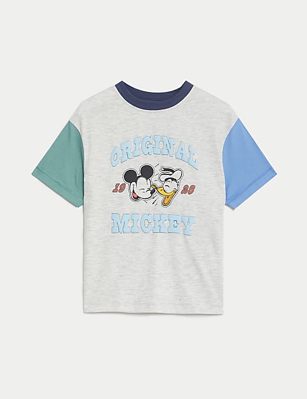 Cotton Rich Mickey™ T-Shirt (2-8 Yrs) - ID