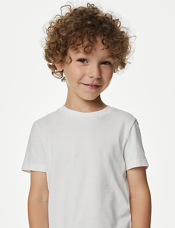 Pure Cotton Checked Shirt and T-Shirt (2-8 Yrs)