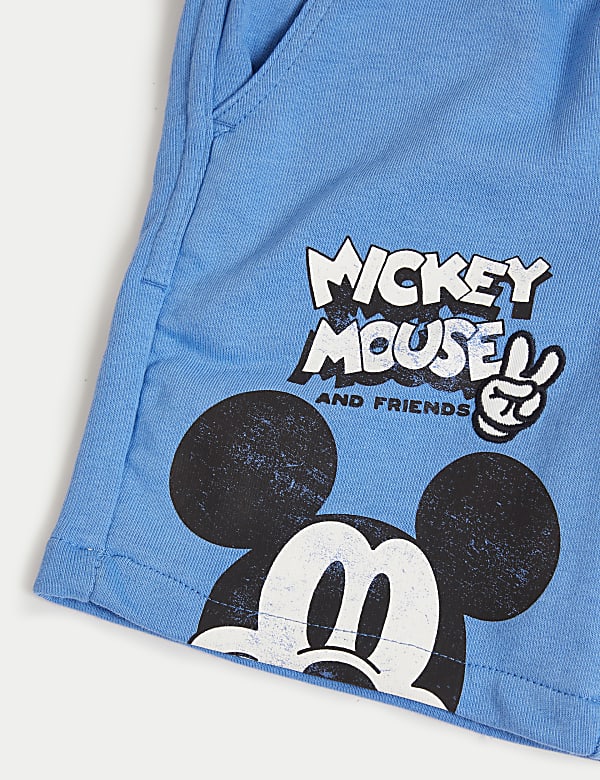 Cotton Rich Mickey™ Shorts (2-8 Yrs)