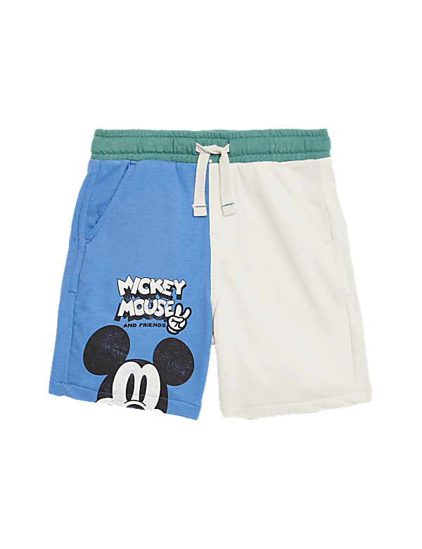 Cotton Rich Mickey™ Shorts (2-8 Yrs)