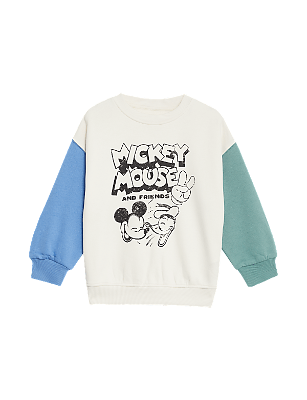 Cotton Rich Mickey™ Sweatshirt (2-8 Yrs)