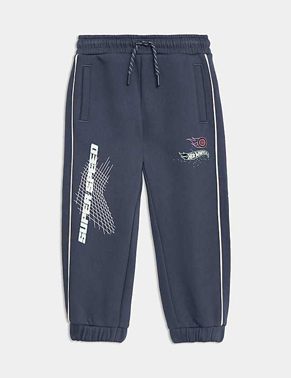 Cotton Rich Print Joggers 2 8 Yrs