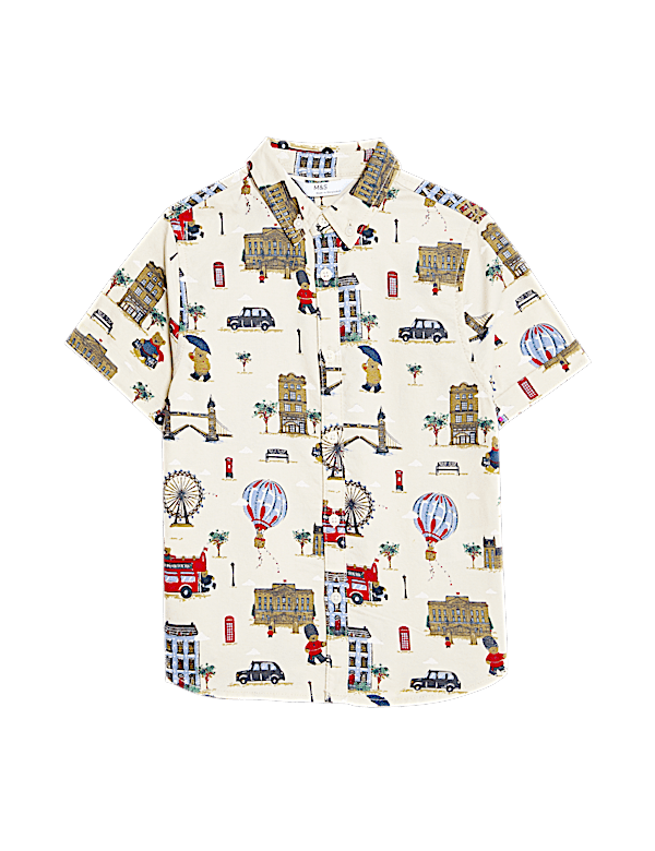 Pure Cotton London Print Shirt