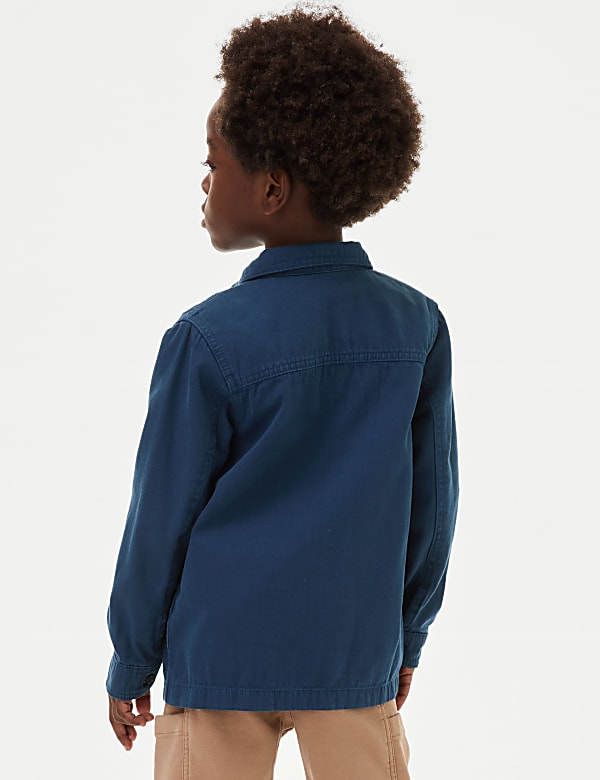 2pc Pure Cotton Shirt & T-Shirt Set (2-16 Yrs)