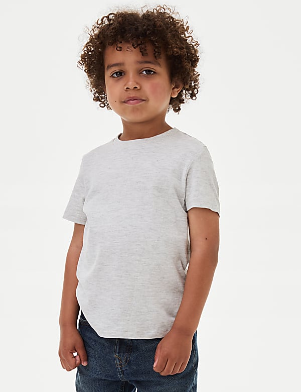 Cotton Rich Checked Shirt & T-Shirt Set (2-8 Yrs)