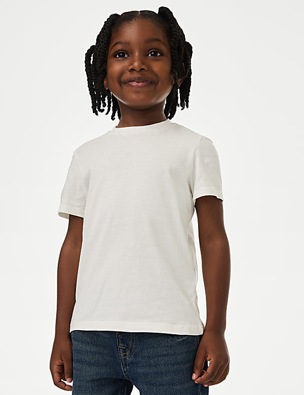 2pc Cotton Rich Checked Shirt & T-Shirt Set (2-8 Yrs) - JP