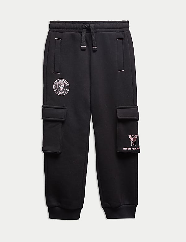 Cotton Rich Inter Miami Football Joggers 2 6 years BLACK Joggers M S CA