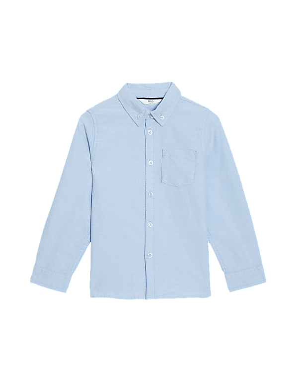 Pure Cotton Oxford Shirt (2-8 Yrs)