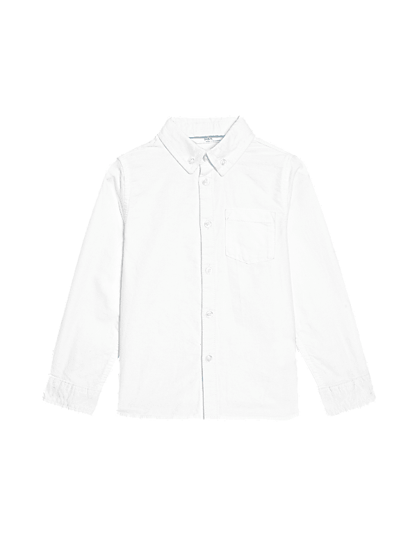 Pure Cotton Oxford Shirt (2-8 Yrs)