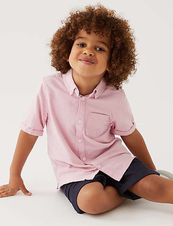 Pure Cotton Oxford Shirt