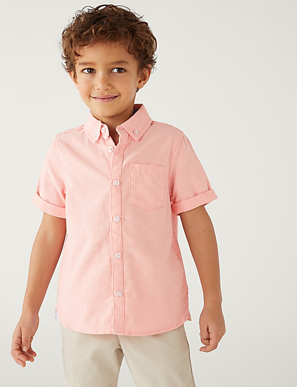 Pure Cotton Oxford Shirt