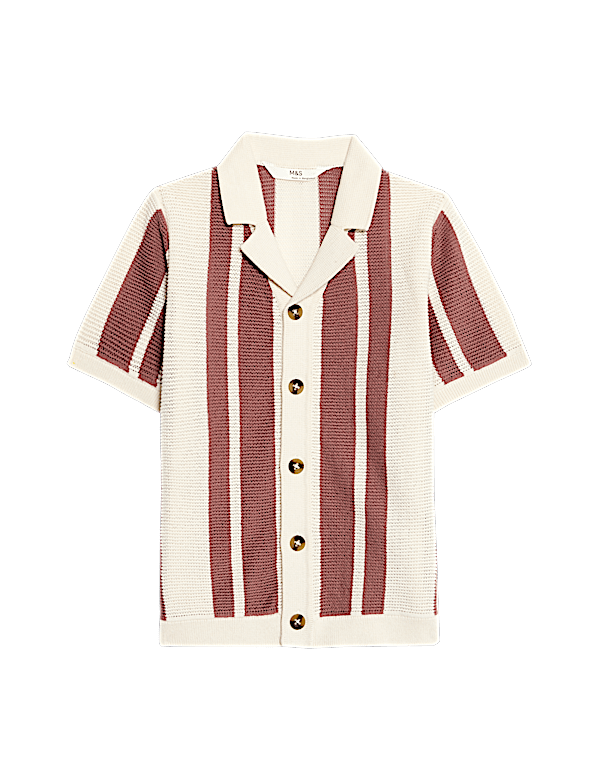 Pure Cotton Patterned Shirt (2-16 Yrs)