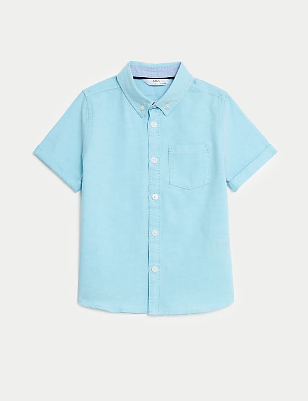 Pure Cotton Oxford Shirt (2-8 Yrs) - MX