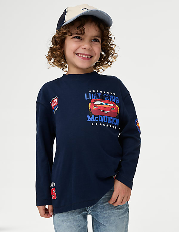 Pure Cotton Cars Top (2-8 Yrs)