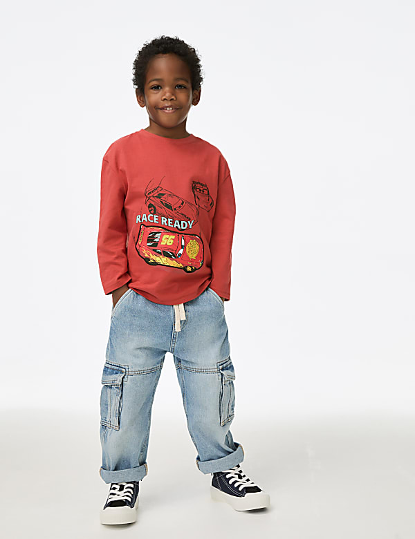 Pure Cotton Disney Cars&trade; Top (2-8 Yrs) - JO