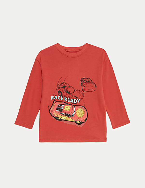 Pure Cotton Disney Cars&trade; Top (2-8 Yrs) - JO