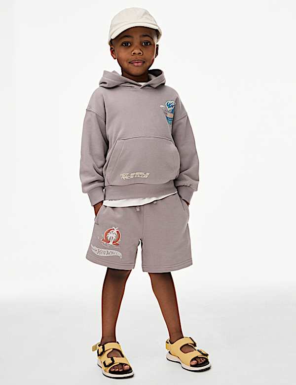 Cotton Rich Hot Wheels™ Shorts (2-8 Yrs) - PL