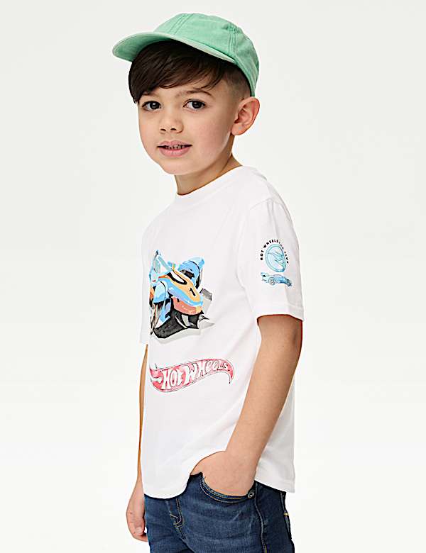 純棉 Hot Wheels™ T 恤（2 至 8 歲） - HK