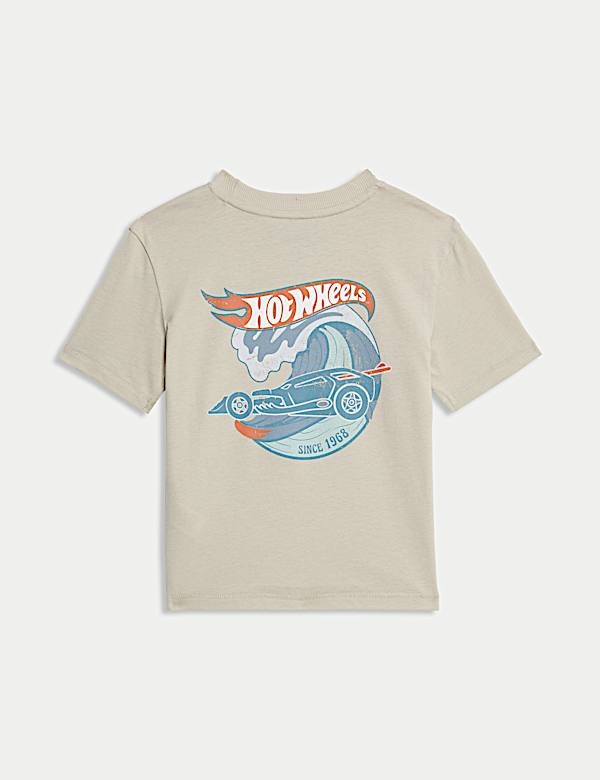 Pure Cotton Hot Wheels™ T-Shirt (2-8 Yrs)