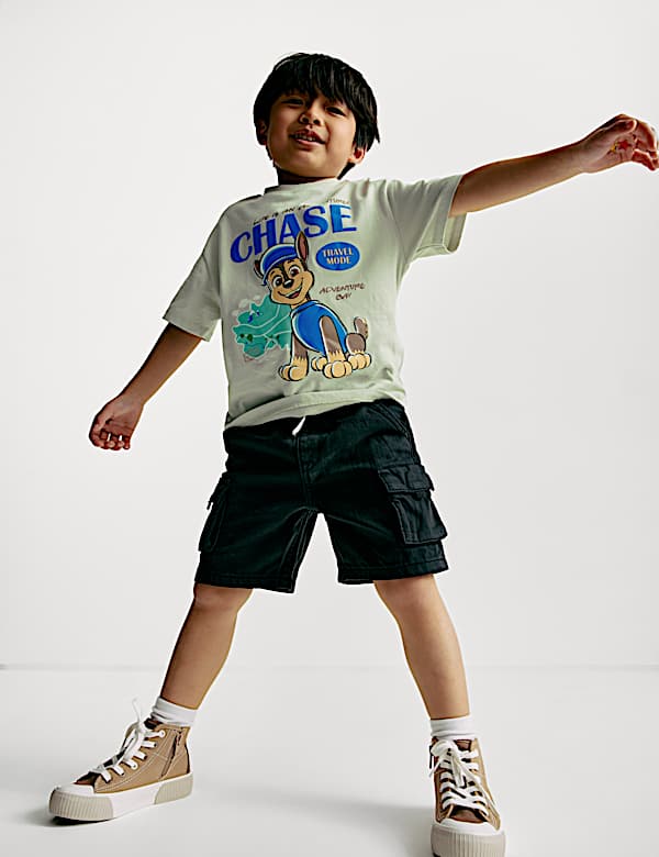 Cotton Rich PAW Patrol™ T-Shirt (2-8 Yrs)