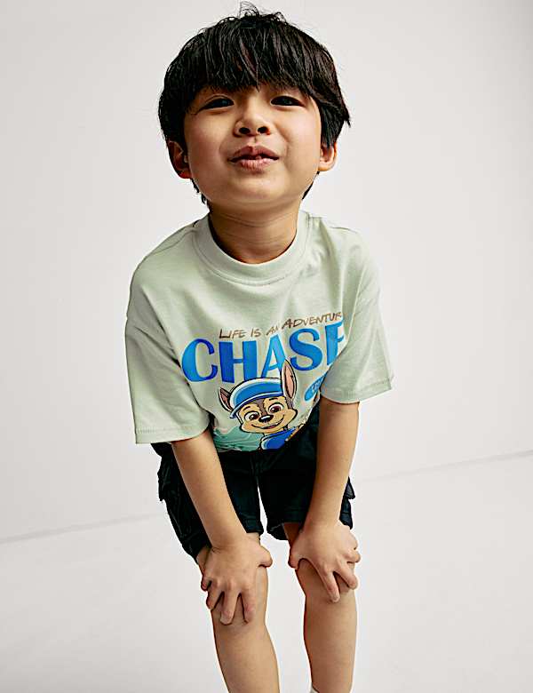 Cotton Rich PAW Patrol™ T-Shirt (2-8 Yrs)