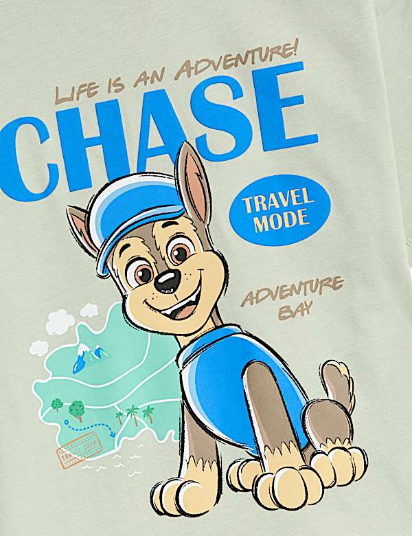Cotton Rich PAW Patrol™ T-Shirt (2-8 Yrs)