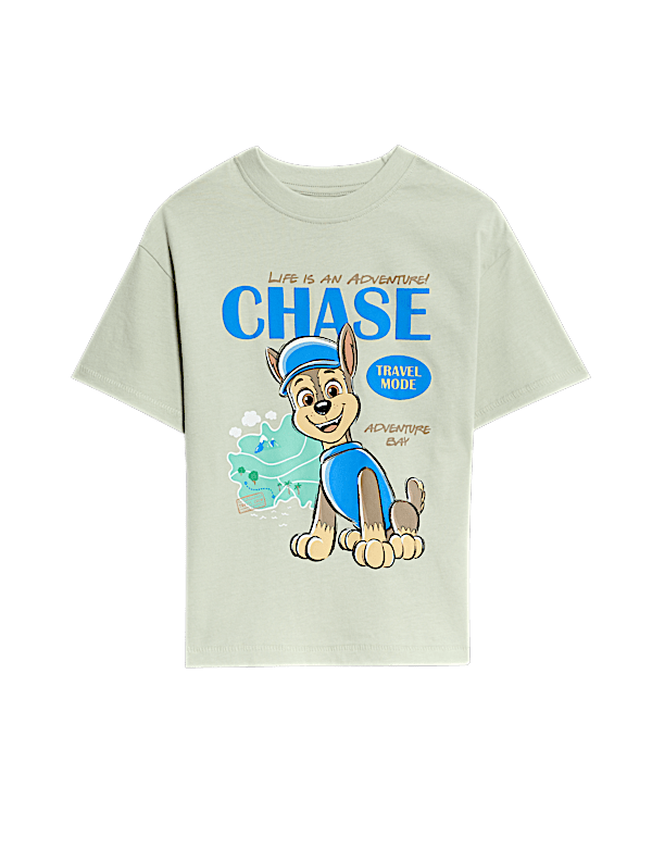 Cotton Rich PAW Patrol™ T-Shirt (2-8 Yrs)