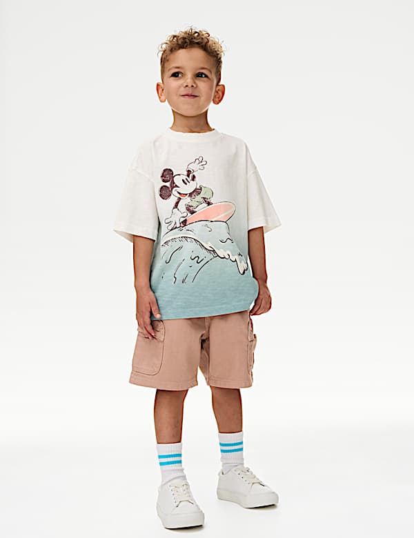 Pure Cotton Mickey Mouse™ T-Shirt (1-8 Yrs) - KR
