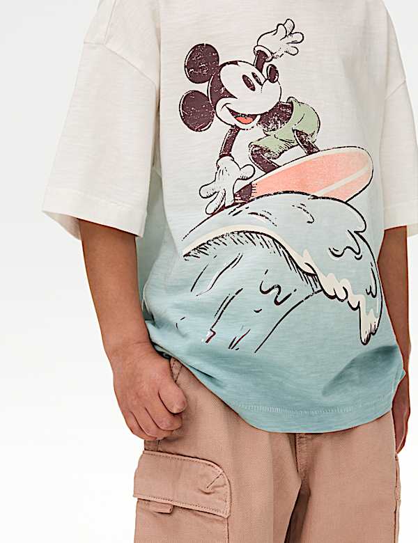 Pure Cotton Mickey Mouse™ T-Shirt (1-8 Yrs)