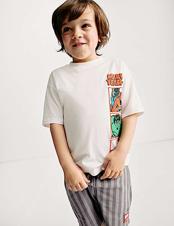 2pc Pure Cotton Marvel™ Outfit (2-8 Yrs) - ES