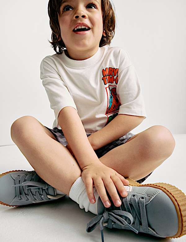 Ensemble 2 pi&egrave;ces 100 % coton &agrave; motif Marvel&trade; (du 2 au 8 ans) - CH